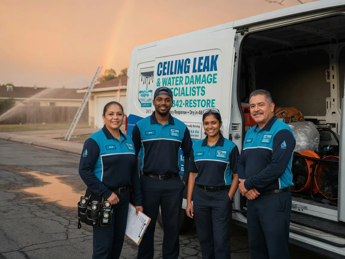 Ceiling Leak Cleanup company in Mount Pleasant, TX